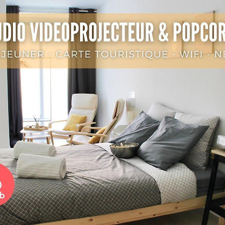 Studio Videoprojecteur & Popcorn - Proche Victoire Apartment Bordeaux Exterior foto